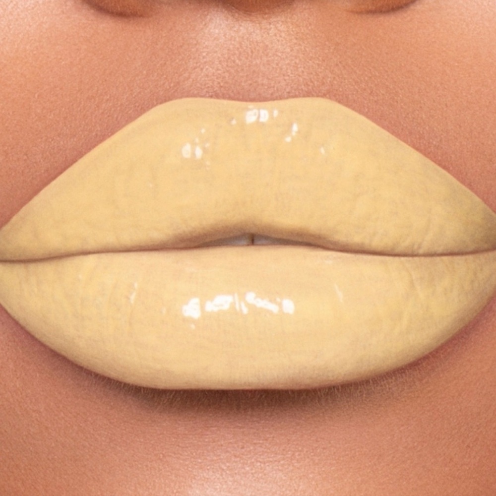 NIB Jeffree Star Glossy Lip Balm in Soft Yellow Urethra
